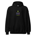 Fueled by Deadlines & Snacks Hoodie — TrendChase gradient design on dark navy