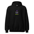 Study. Sleep. Repeat. Minimalist Hoodie — TrendChase gradient design on dark navy