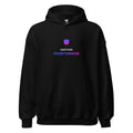 Certified Overthinker Funny Hoodie — TrendChase gradient design on dark navy